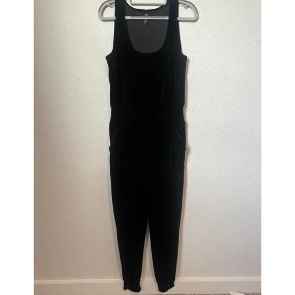 Commando Velvet Tank Jumpsuit Black Small - Picture 9 of 12